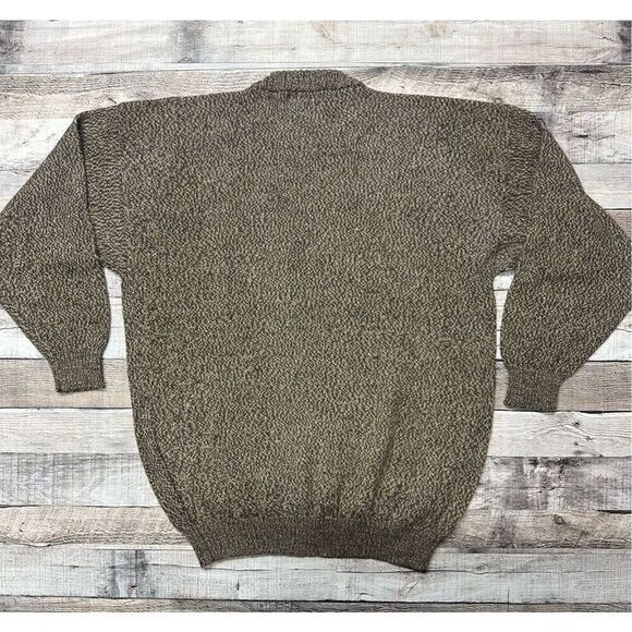 Size Large Vintage Mens Alpaca Quality Export Long Sleeve Crew Neck Sweater - Picture 2 of 5